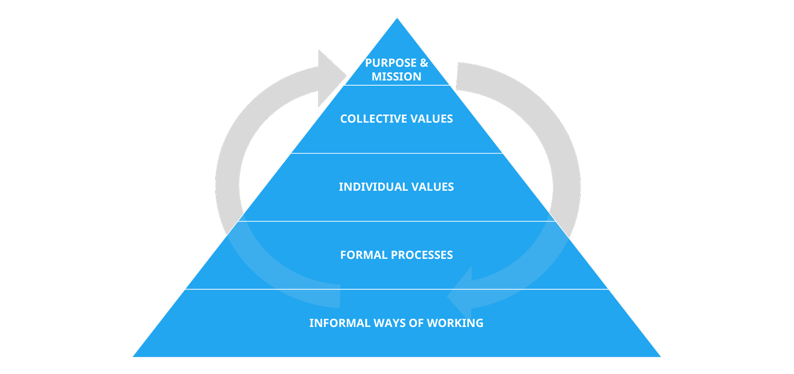 The levels of cultural change